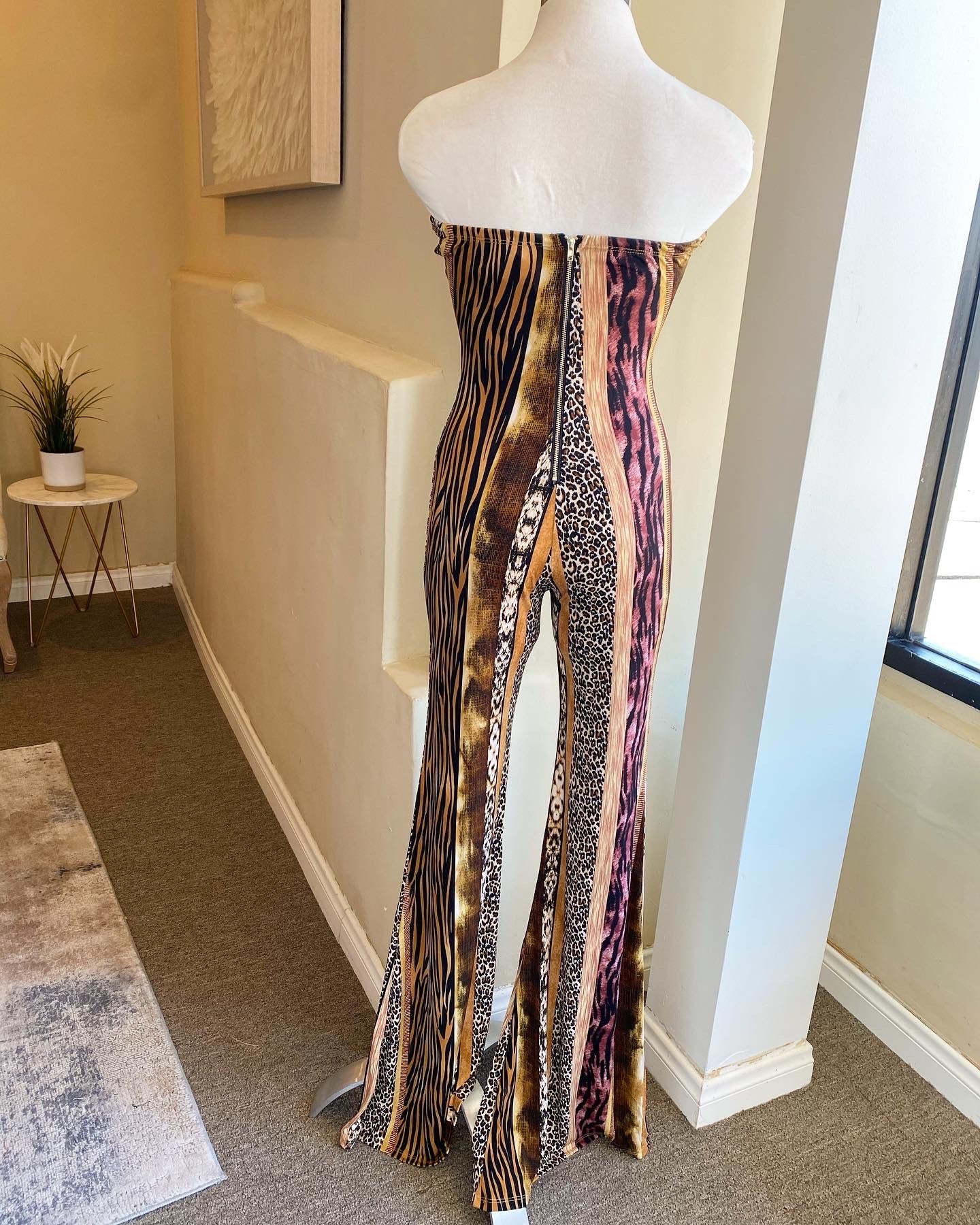 Bell Bottom Tube Jumpsuit FINAL SALE