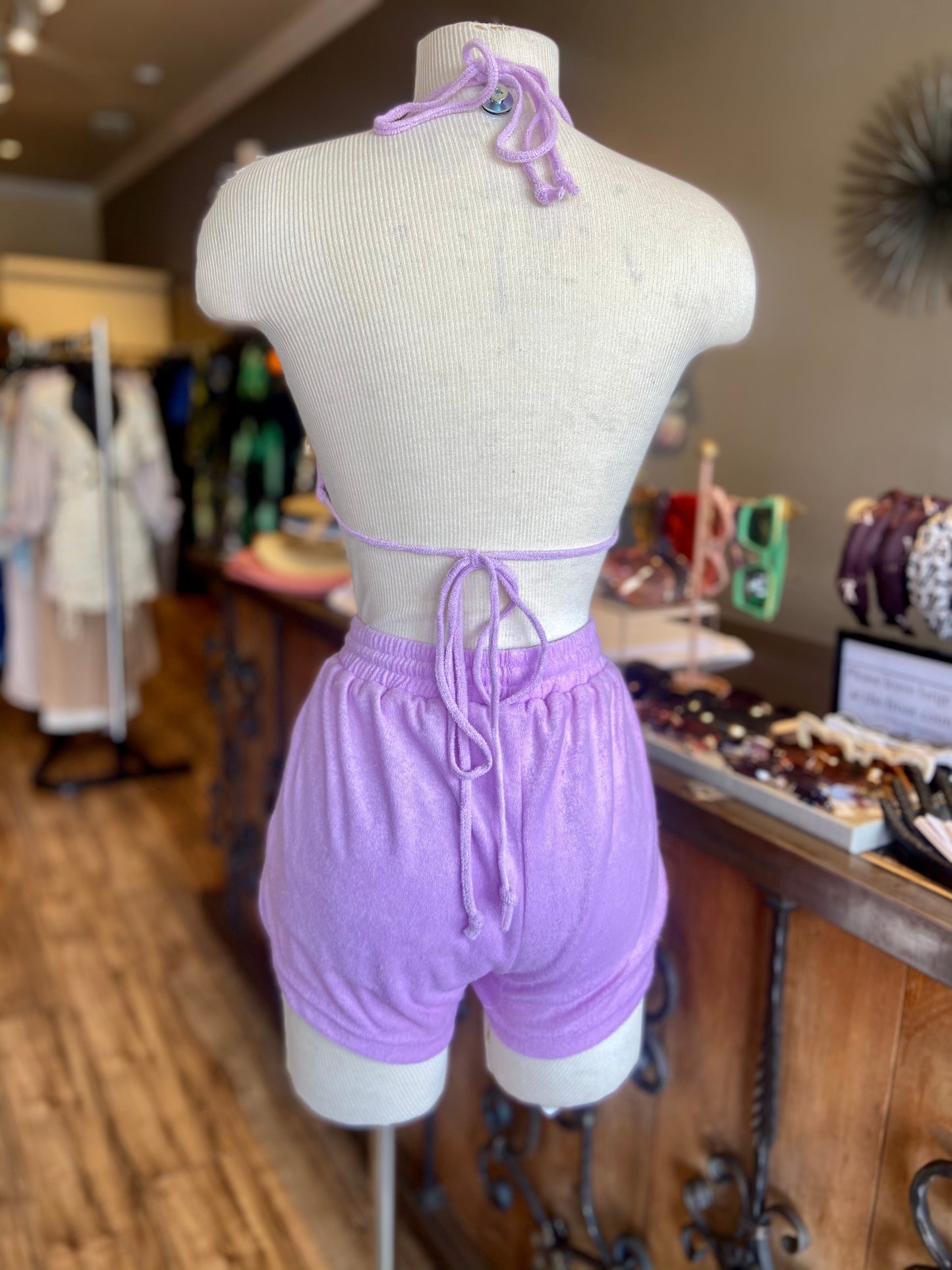 Hoodie 3pc Shorts Set FINAL SALE