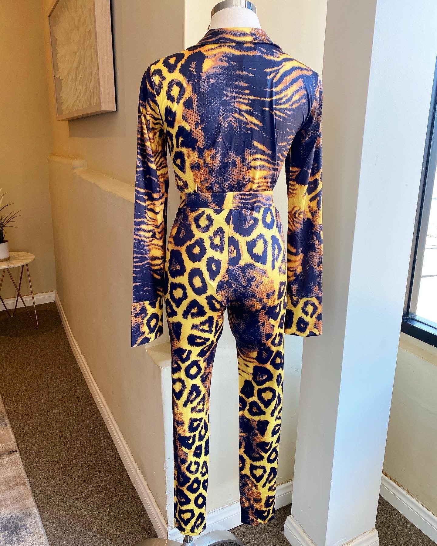 Blouse Bodysuit W Pants Set
