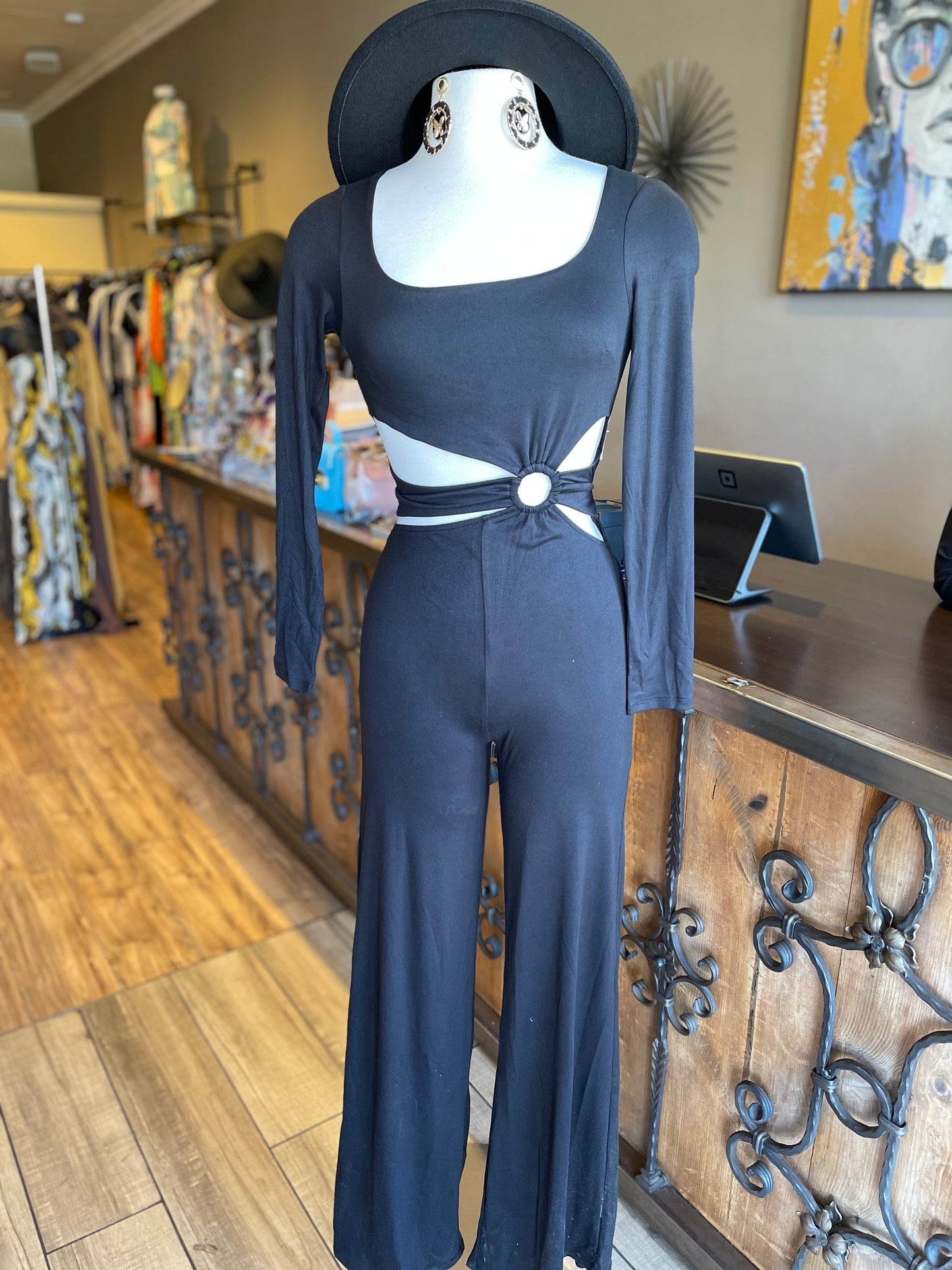 Keyhole Cut Out Jumper