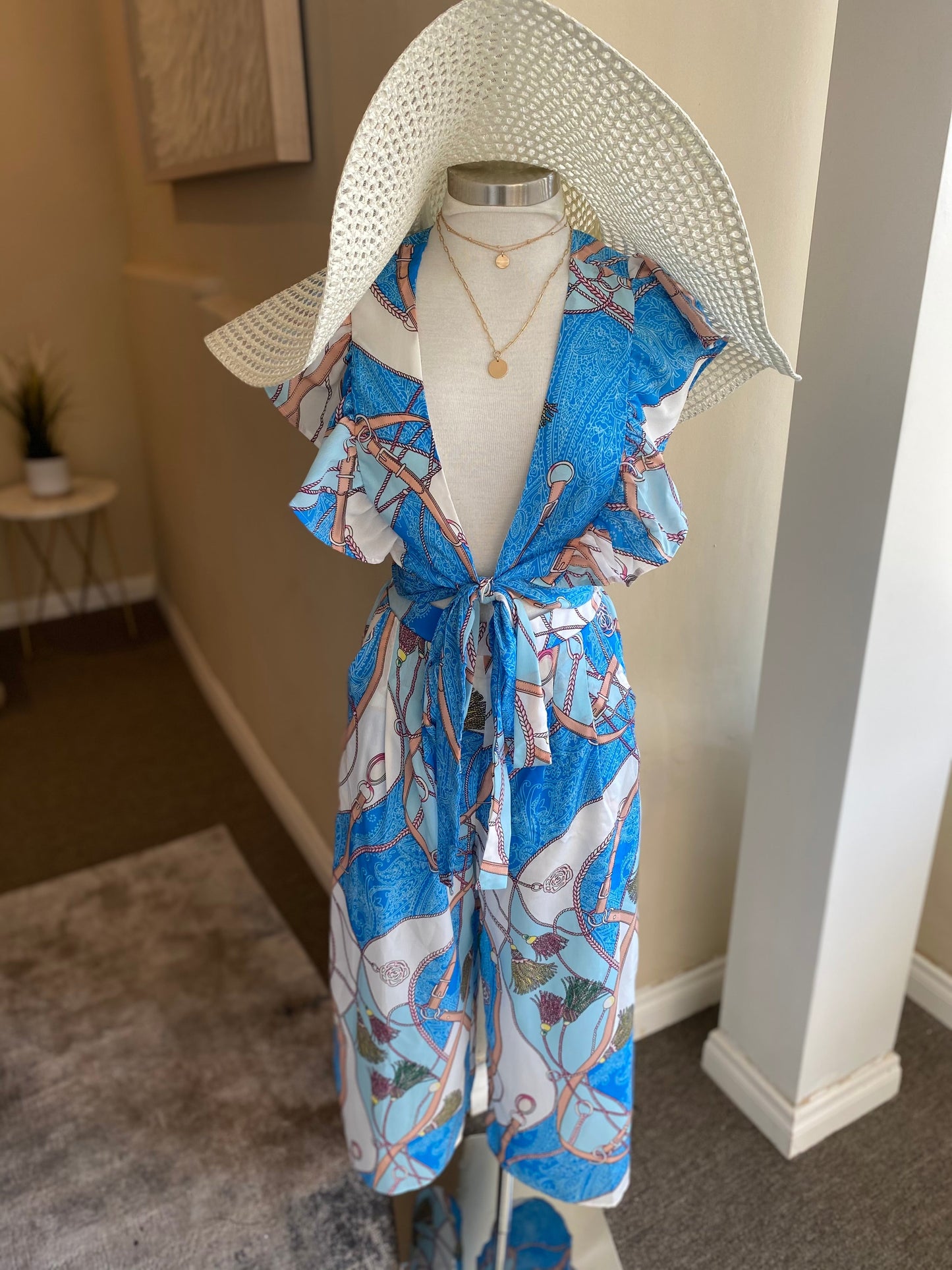 Chain Capri Set