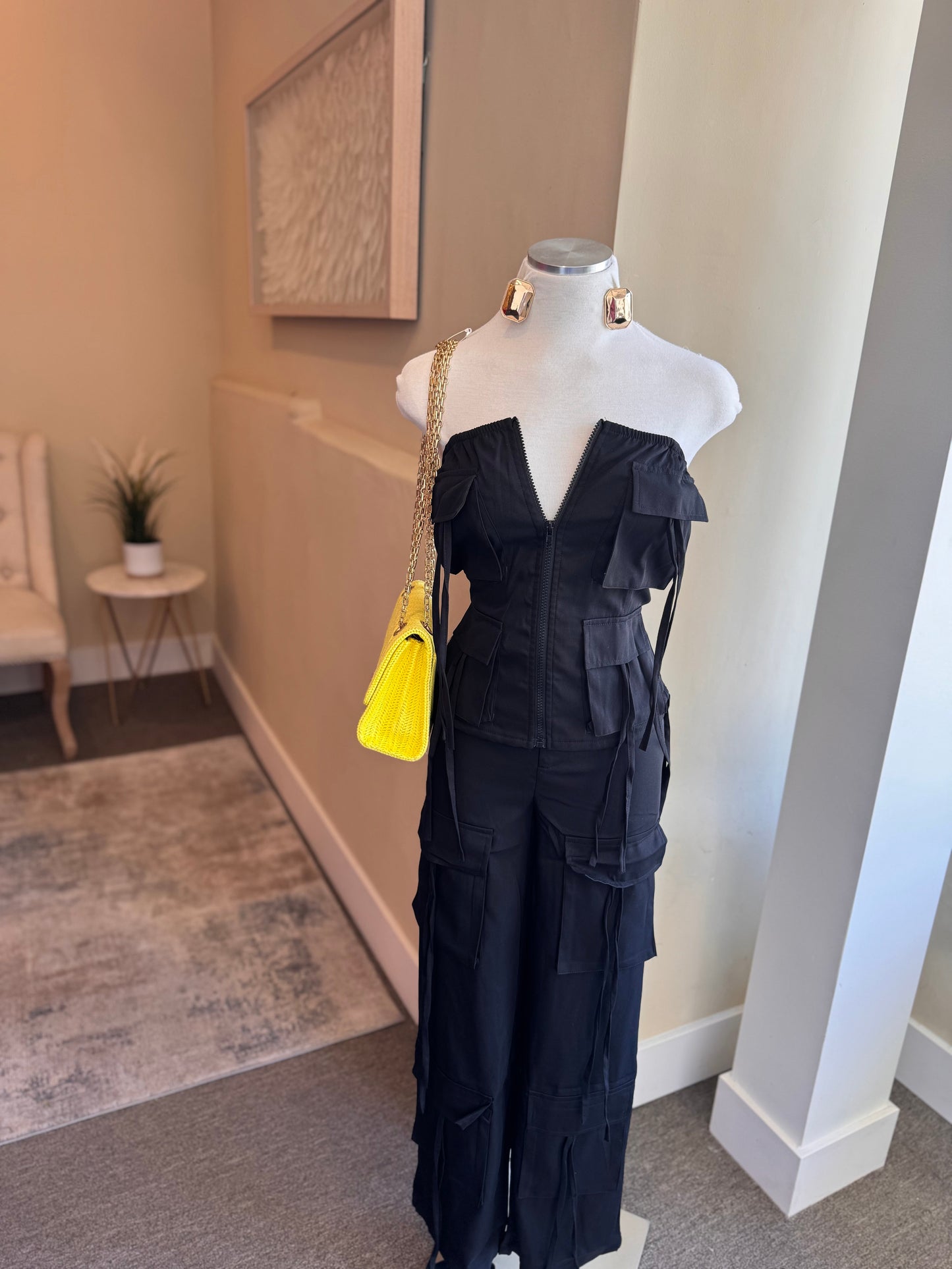 Cargo Tube Top and Pants