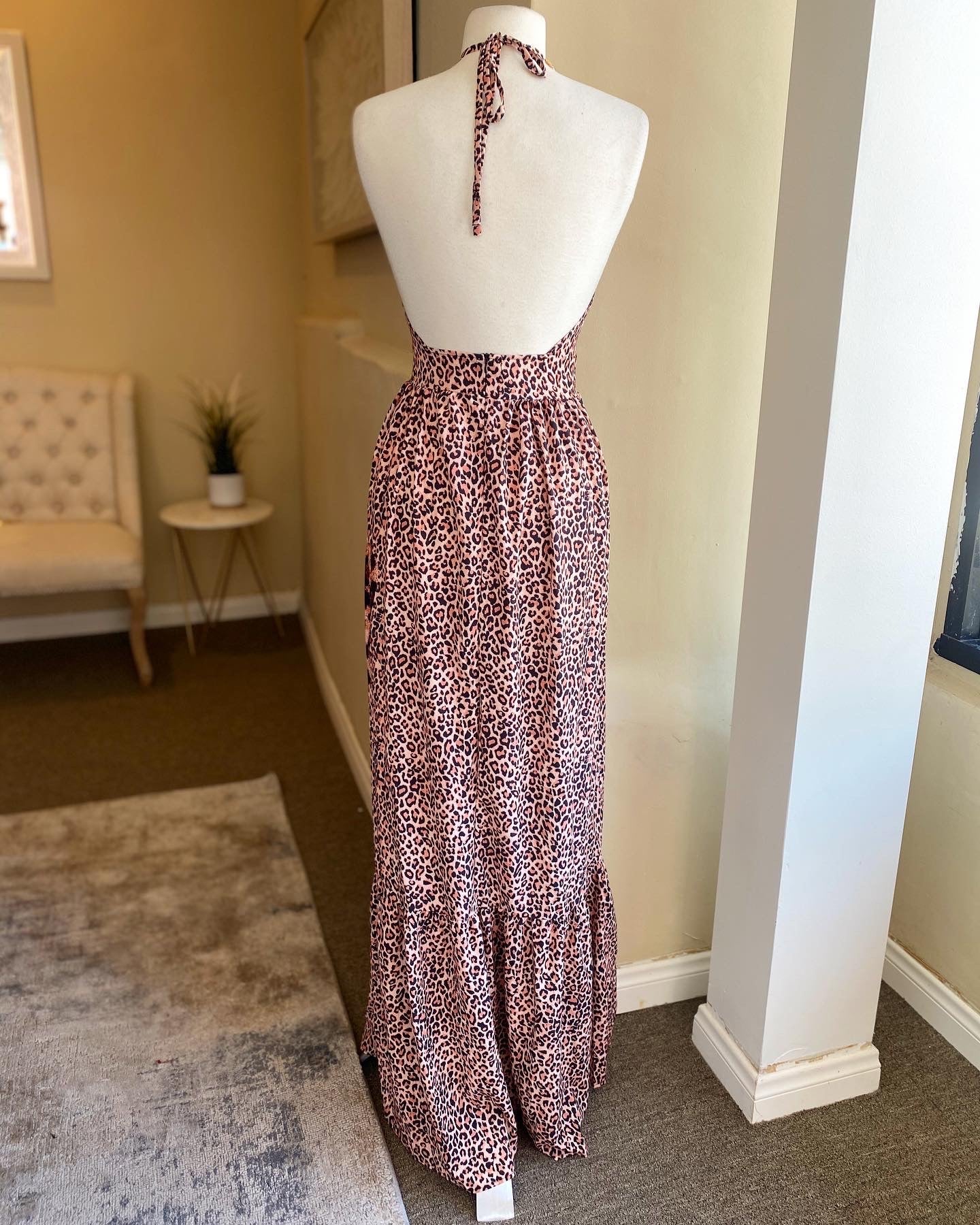 Butterfly Cheetah Dress