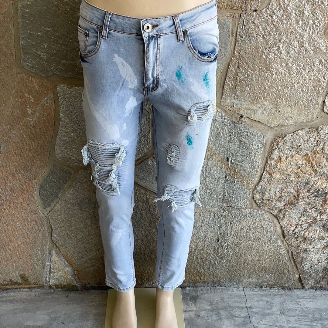 Light Blue Spot Jeans