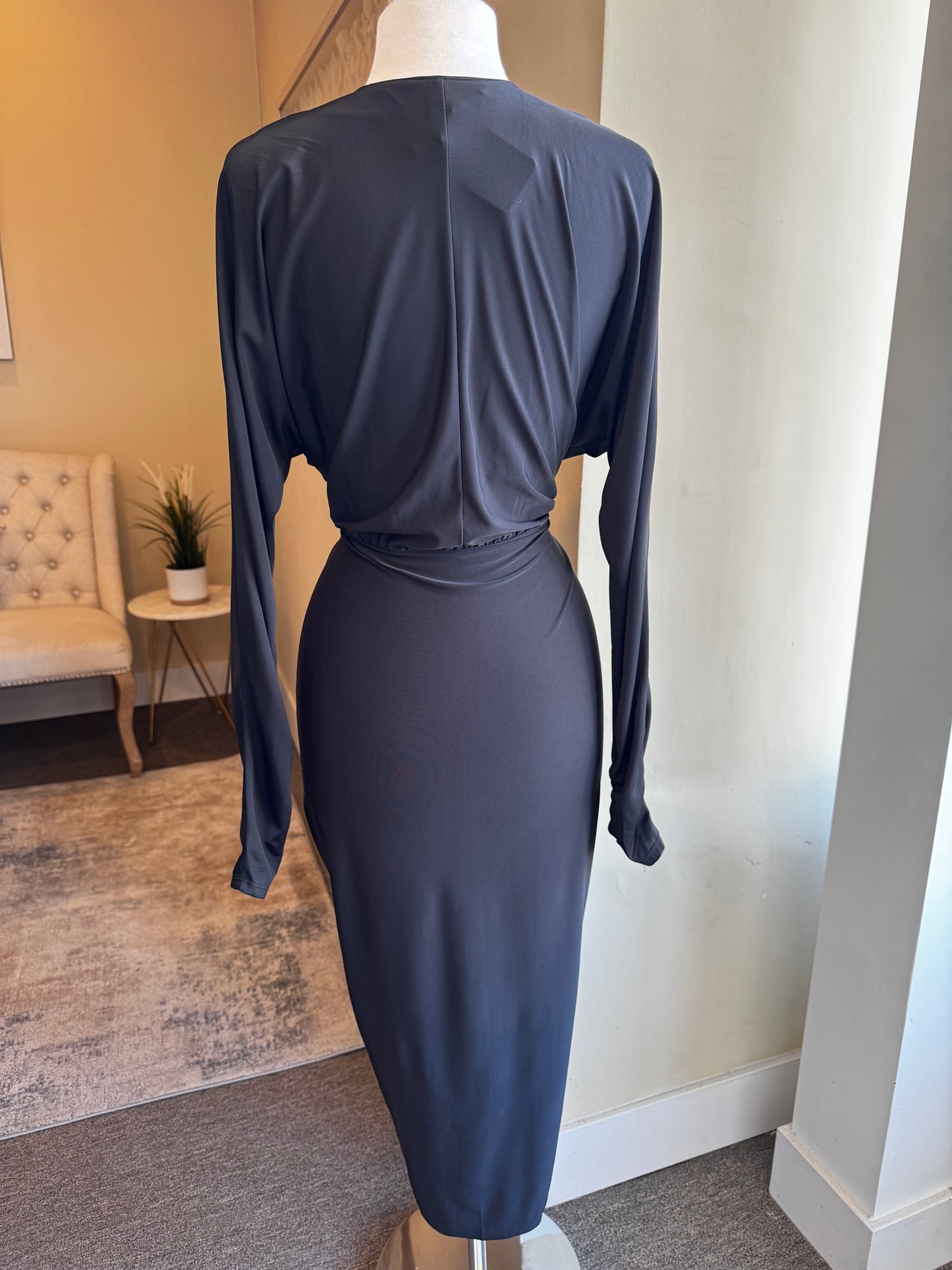 L/S Ruched Dress
