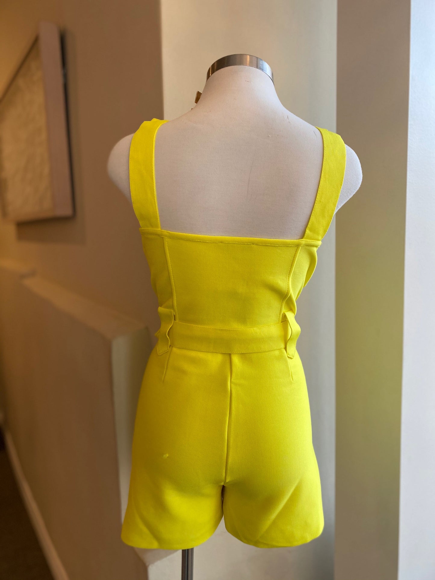 Strap Shoulder Bandage Romper
