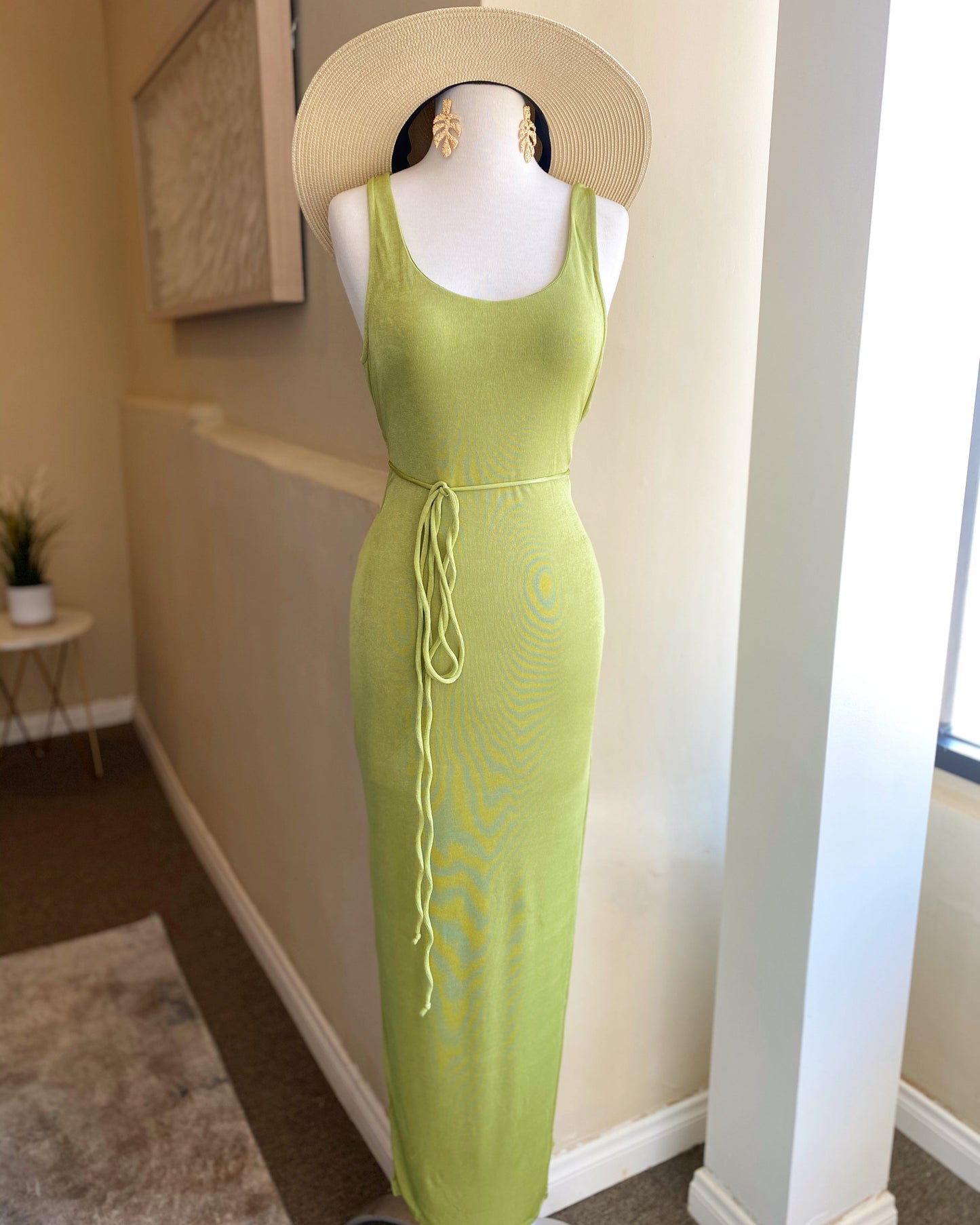 Backless Slit Dress FINAL SALE