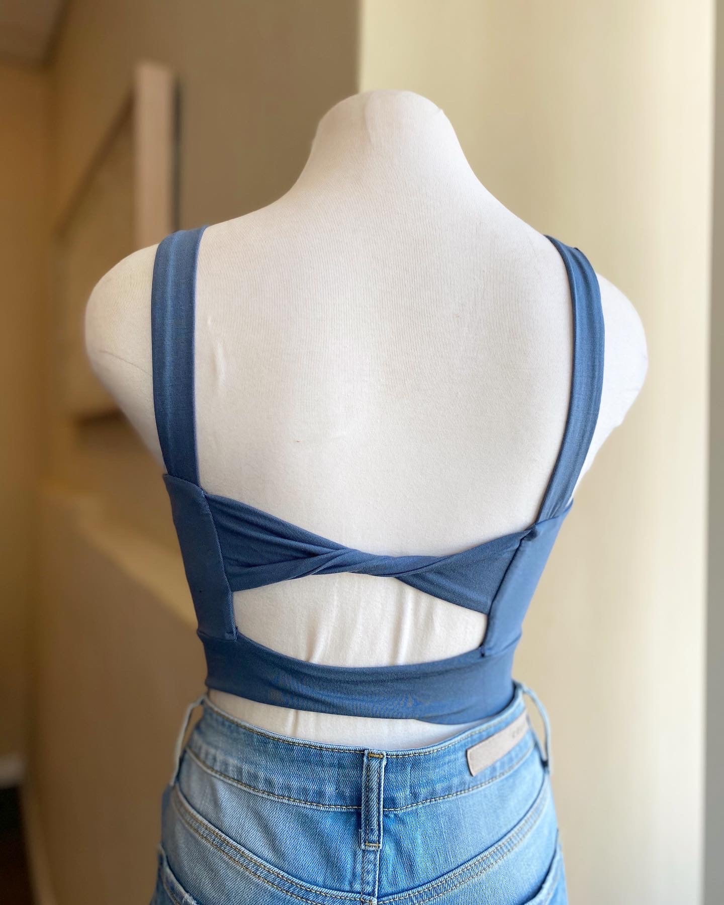 Jersey Crop Tank Top