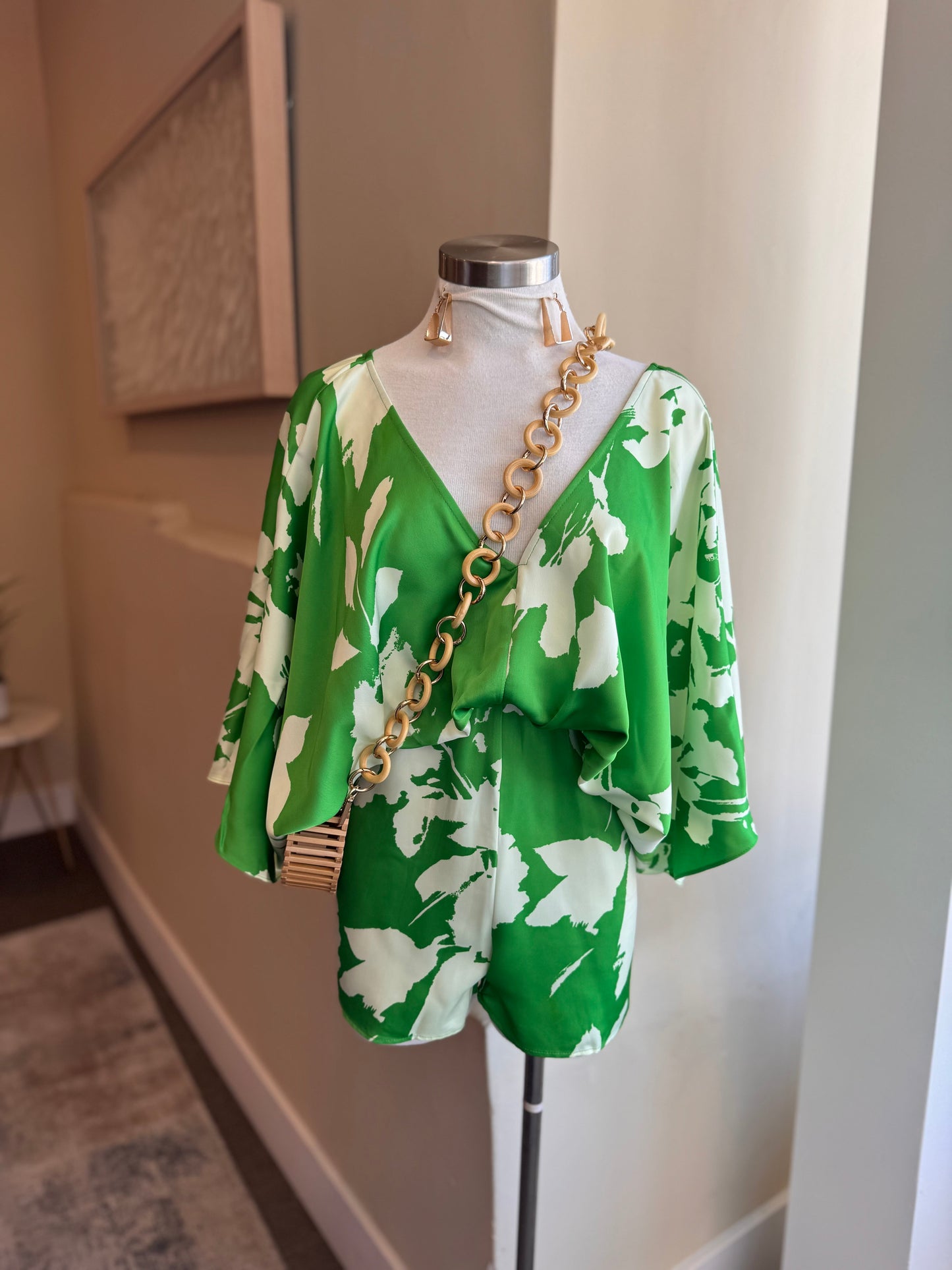 Kimono Sleeve Romper