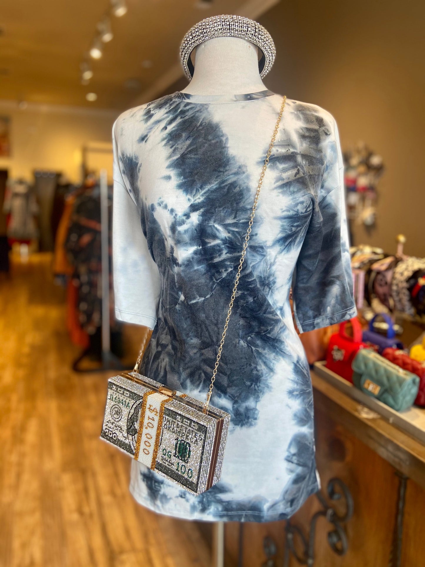 Tie Dye Shirt Dress