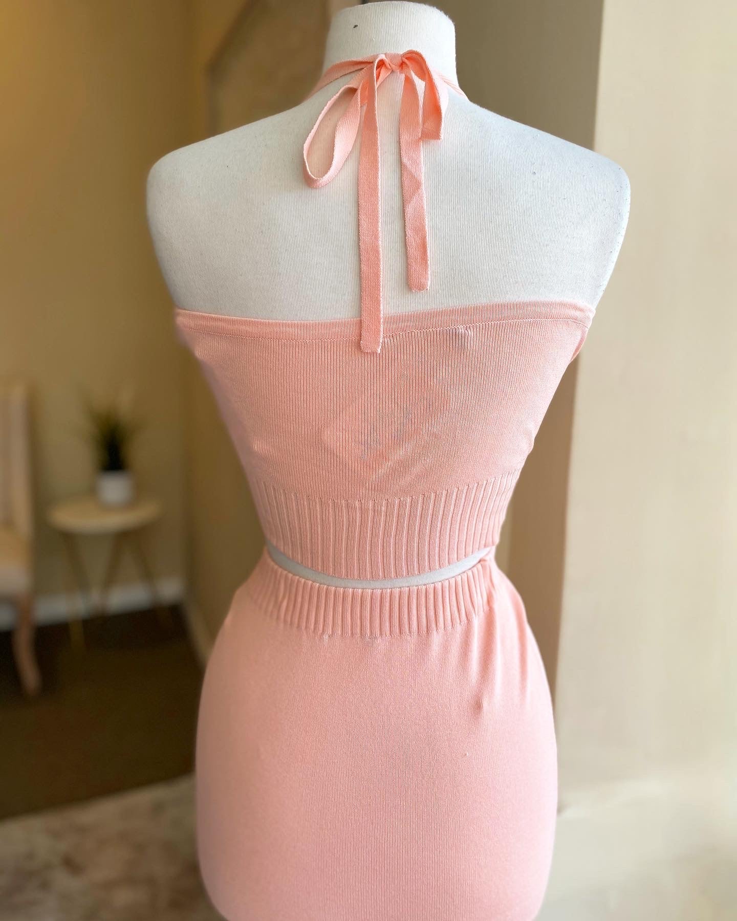 Crop Mini Skirt Set FINAL SALE