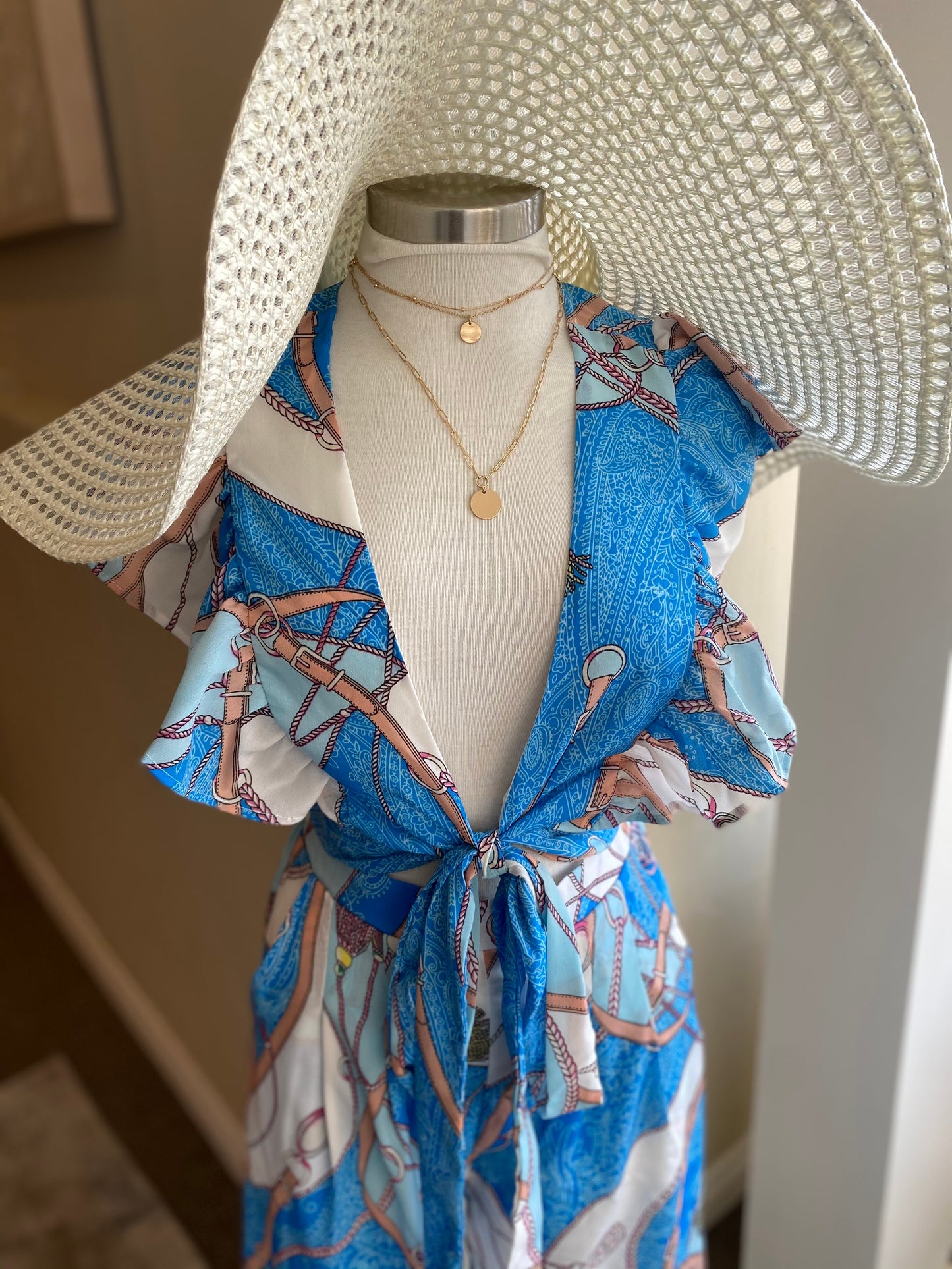 Chain Capri Set