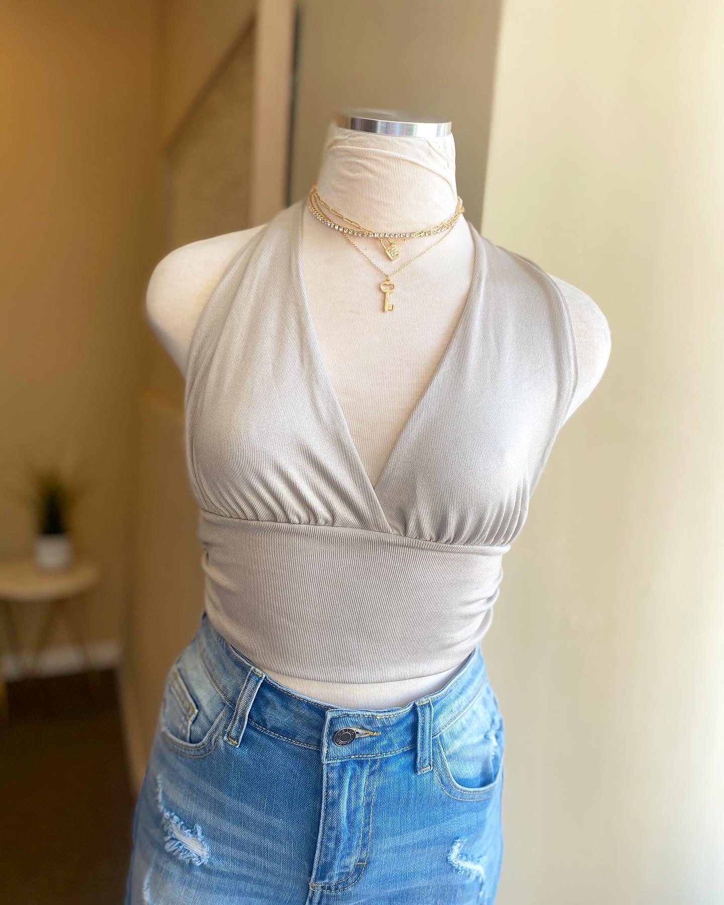 Halter Crop Top FINAL SALE