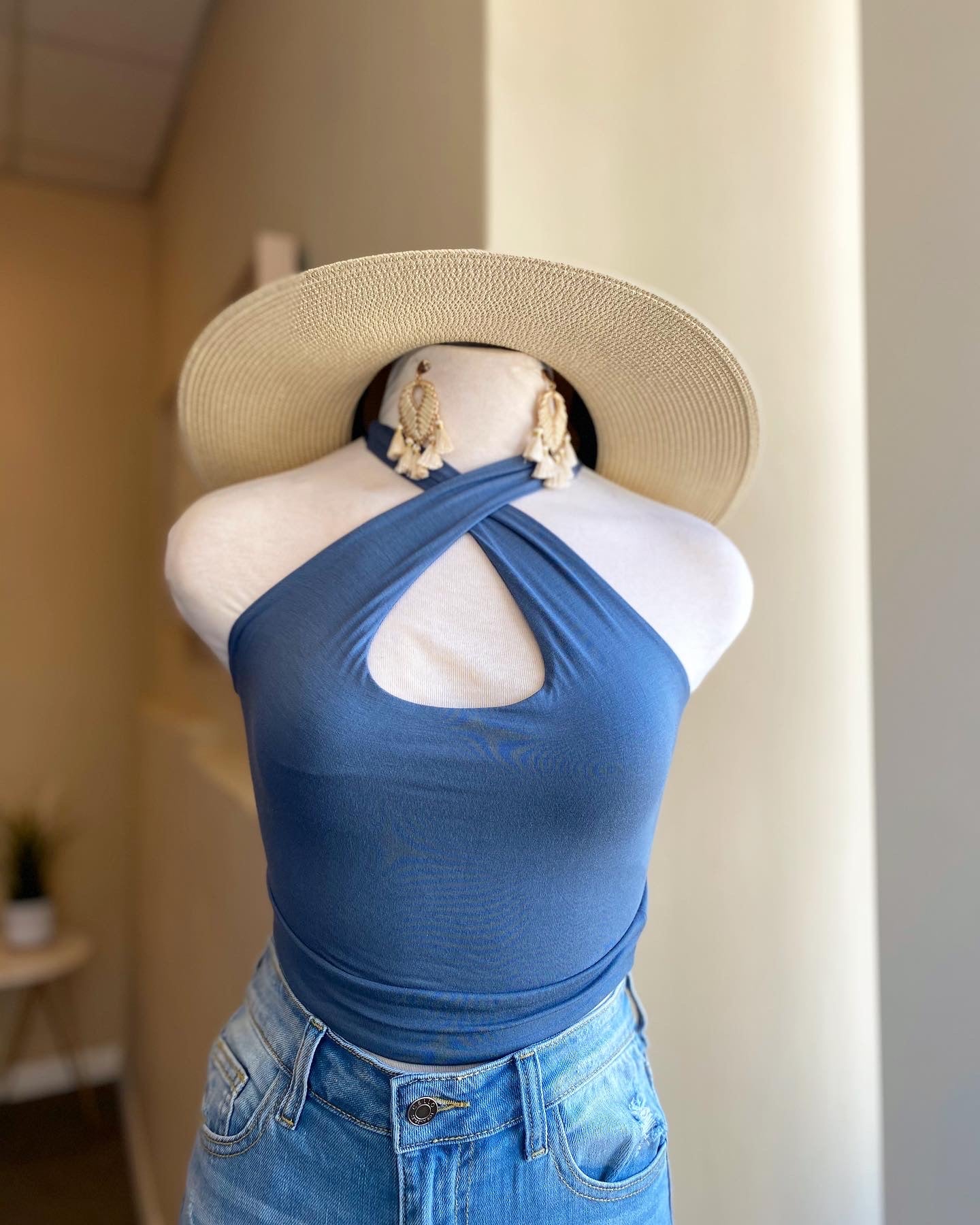Jersey Crop Tank Top