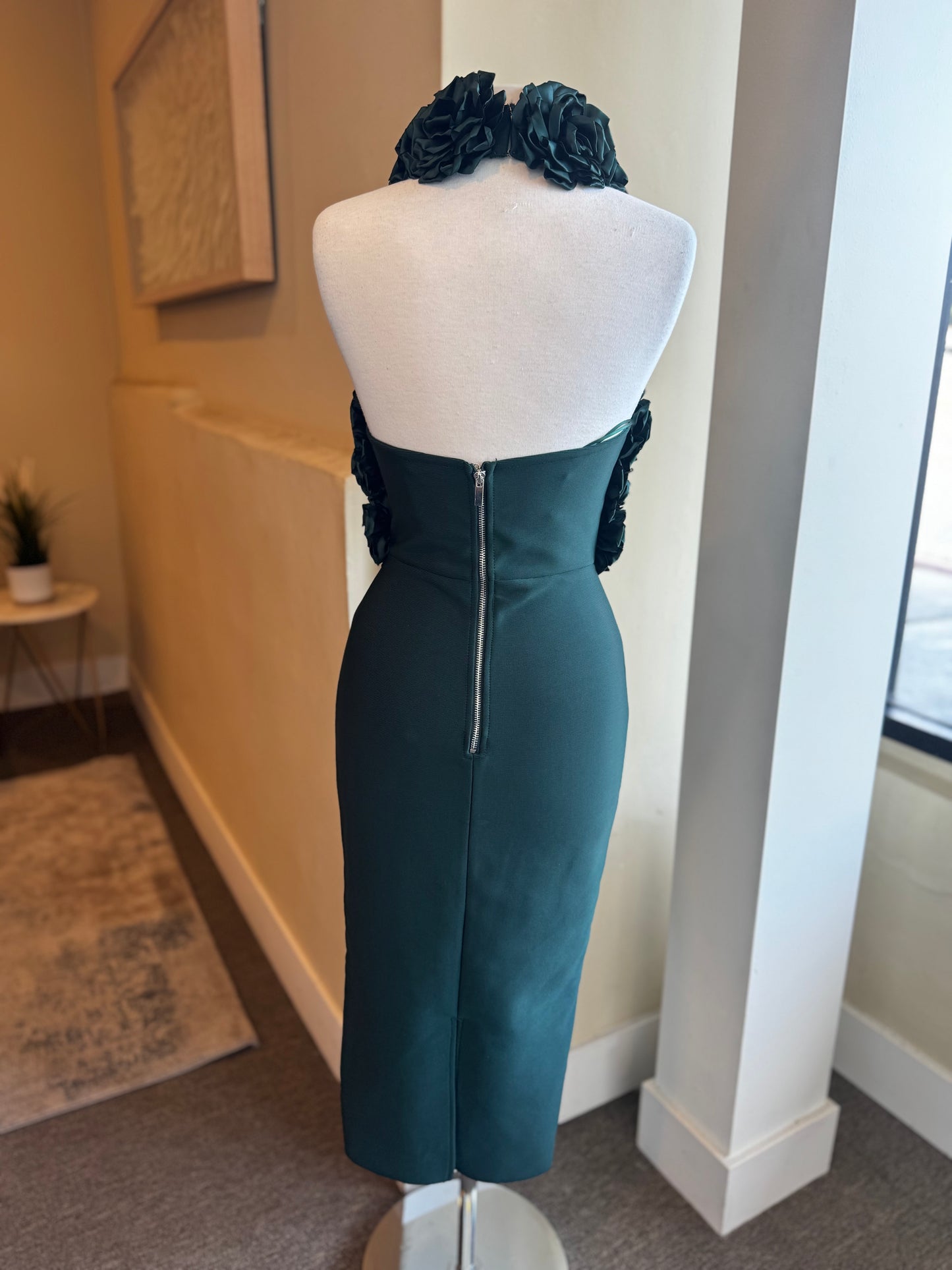 Rose Top Bandage Dress