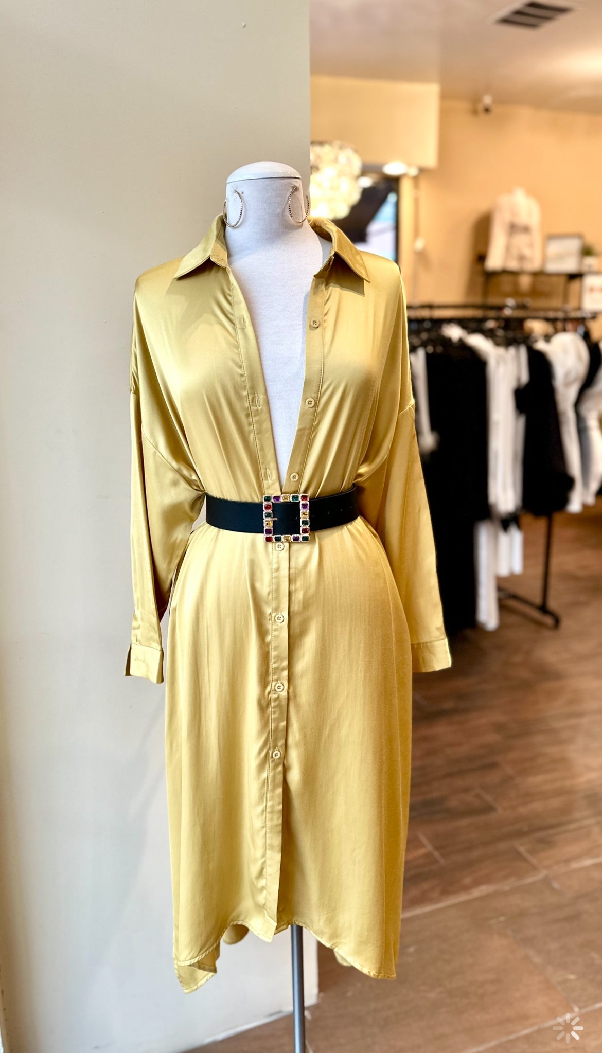 Front Ring Long Shirt