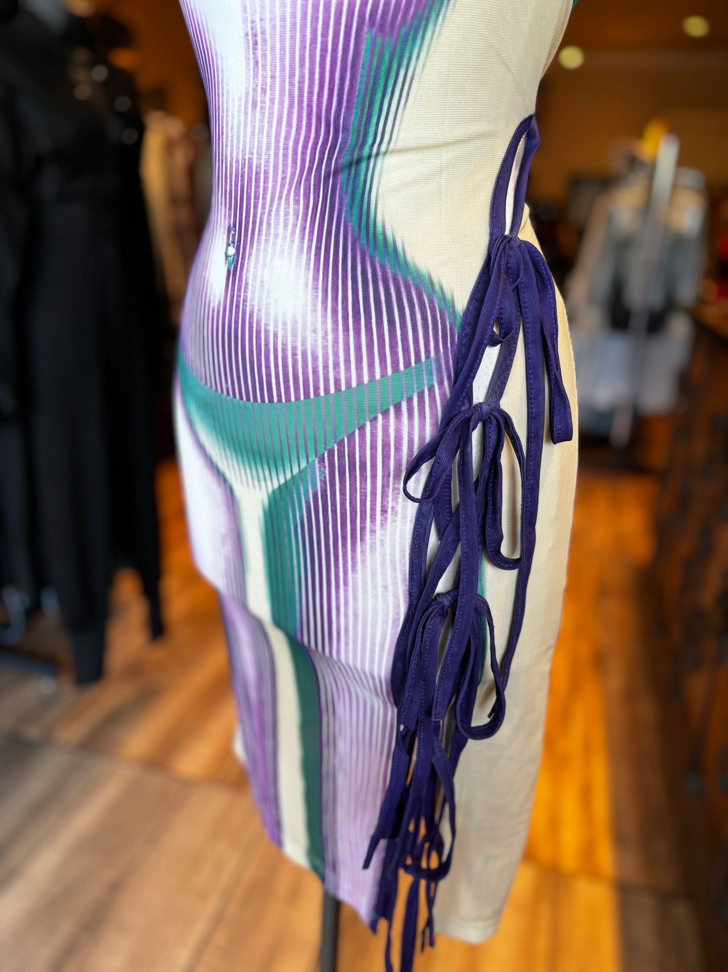 Graphic Print Mini Dress