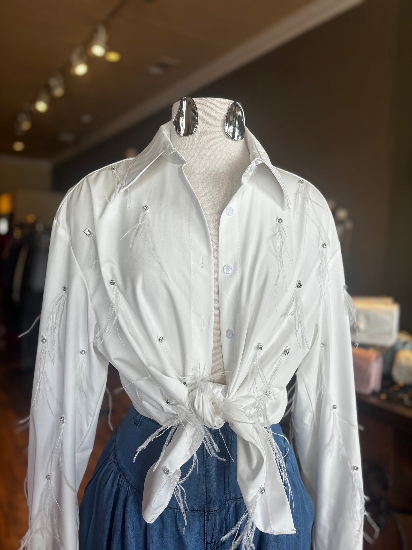 Rhinestone Top