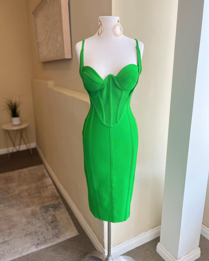 Fit Me Green Dress