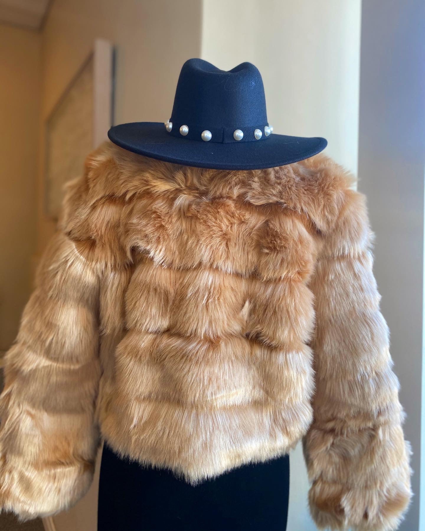Fuzzy Fur Coat