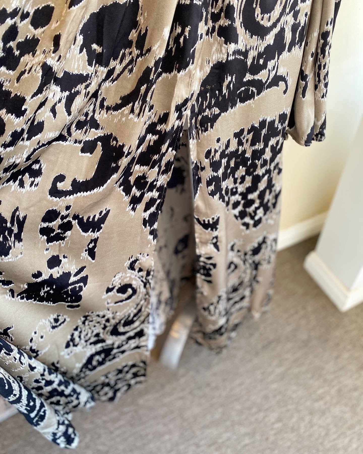 O/S Cross Front Maxi Dress