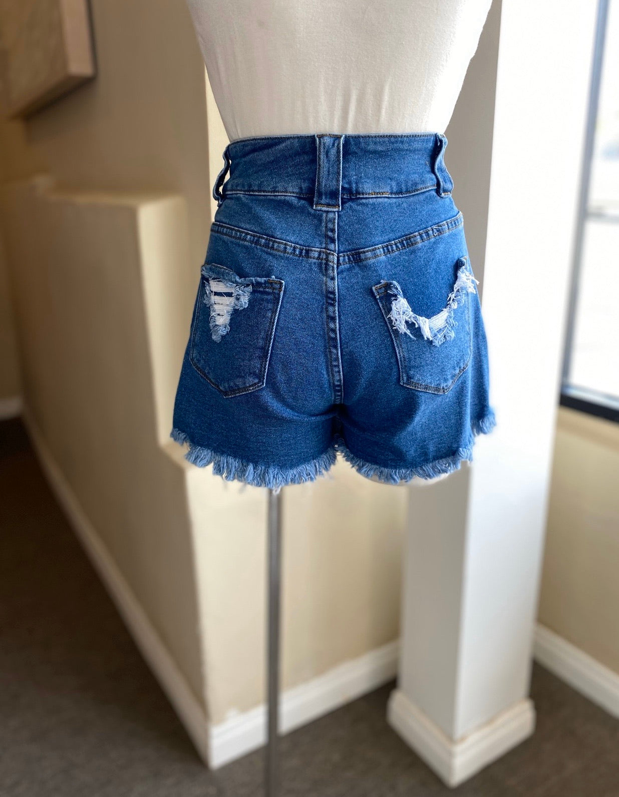 Blue Jean Shorts
