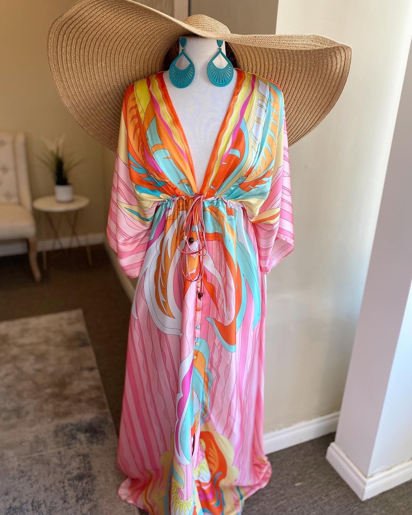 Lush Kimono Dress
