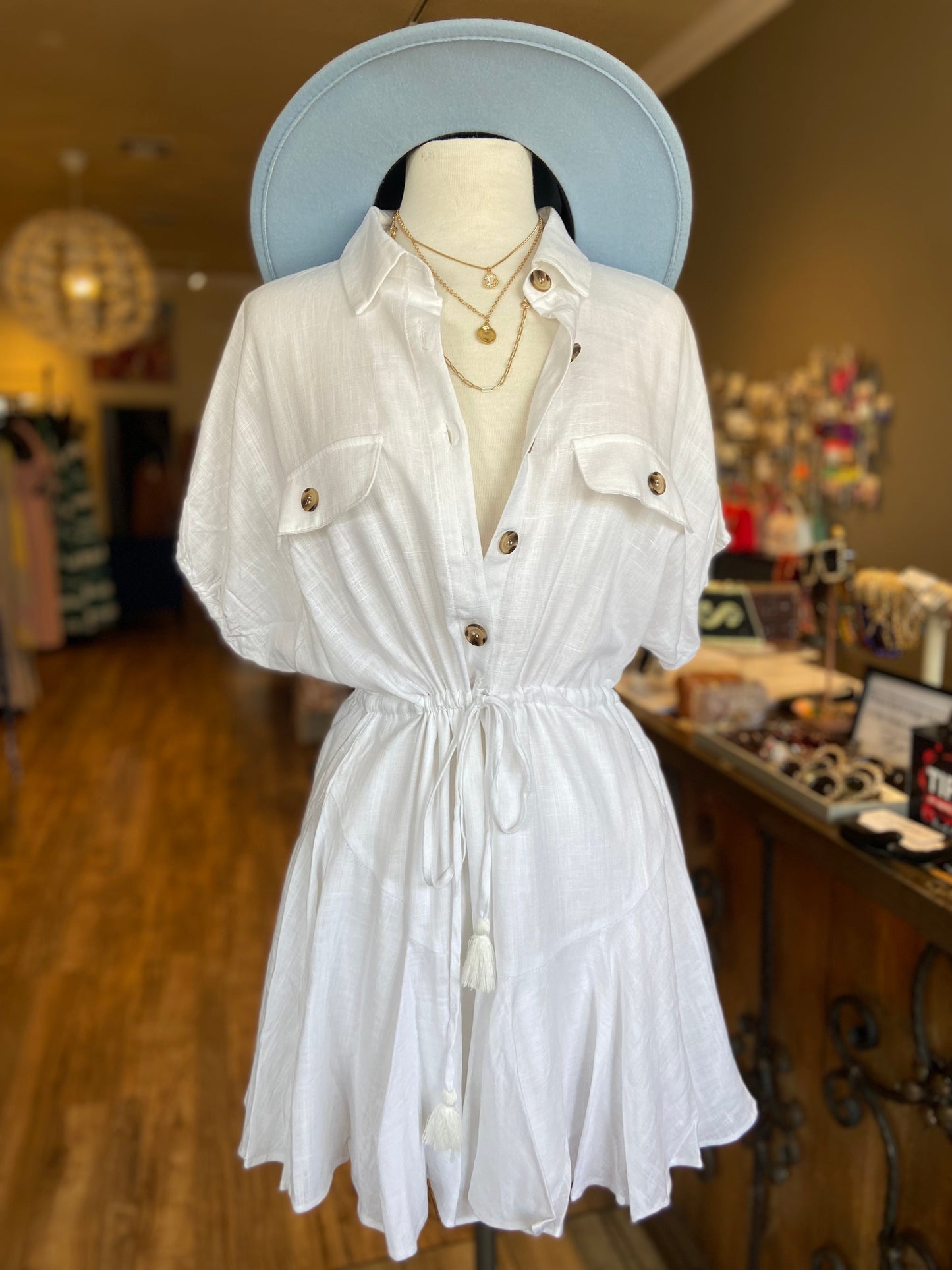 Cargo Mini Dress