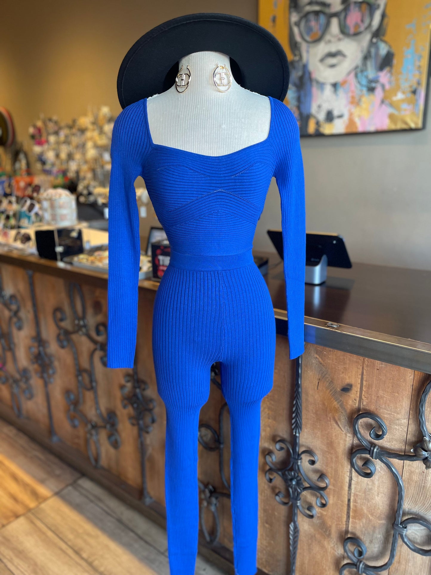 Ribbed Lounge Set