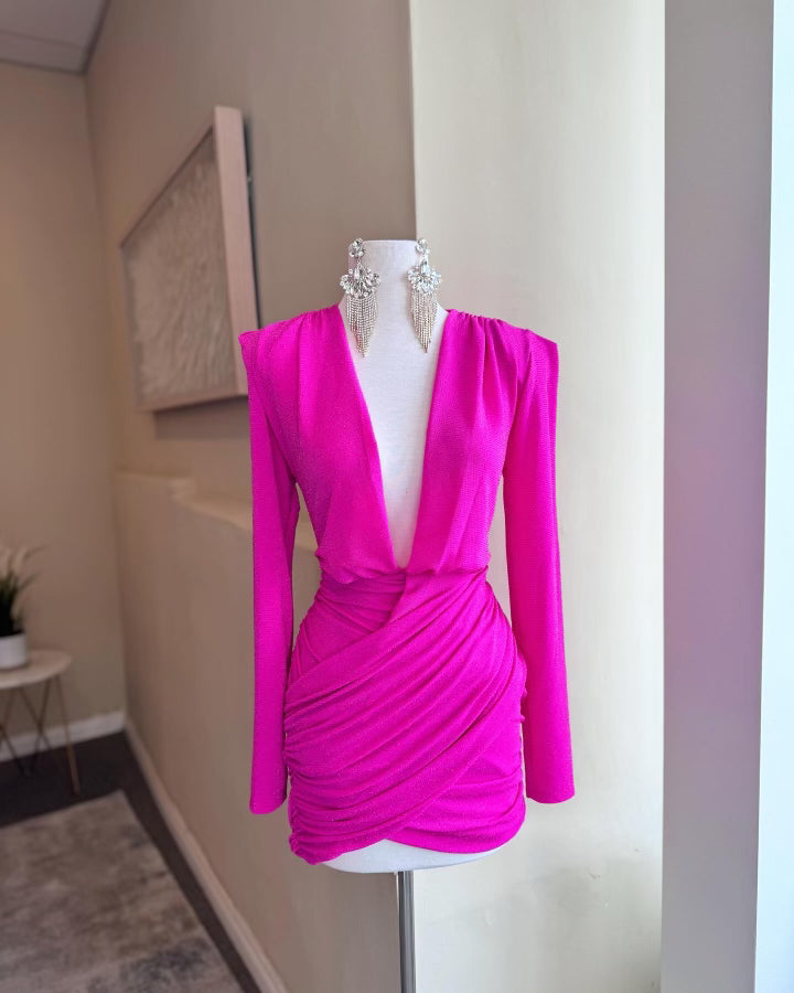Long Sleeve Mini Dress