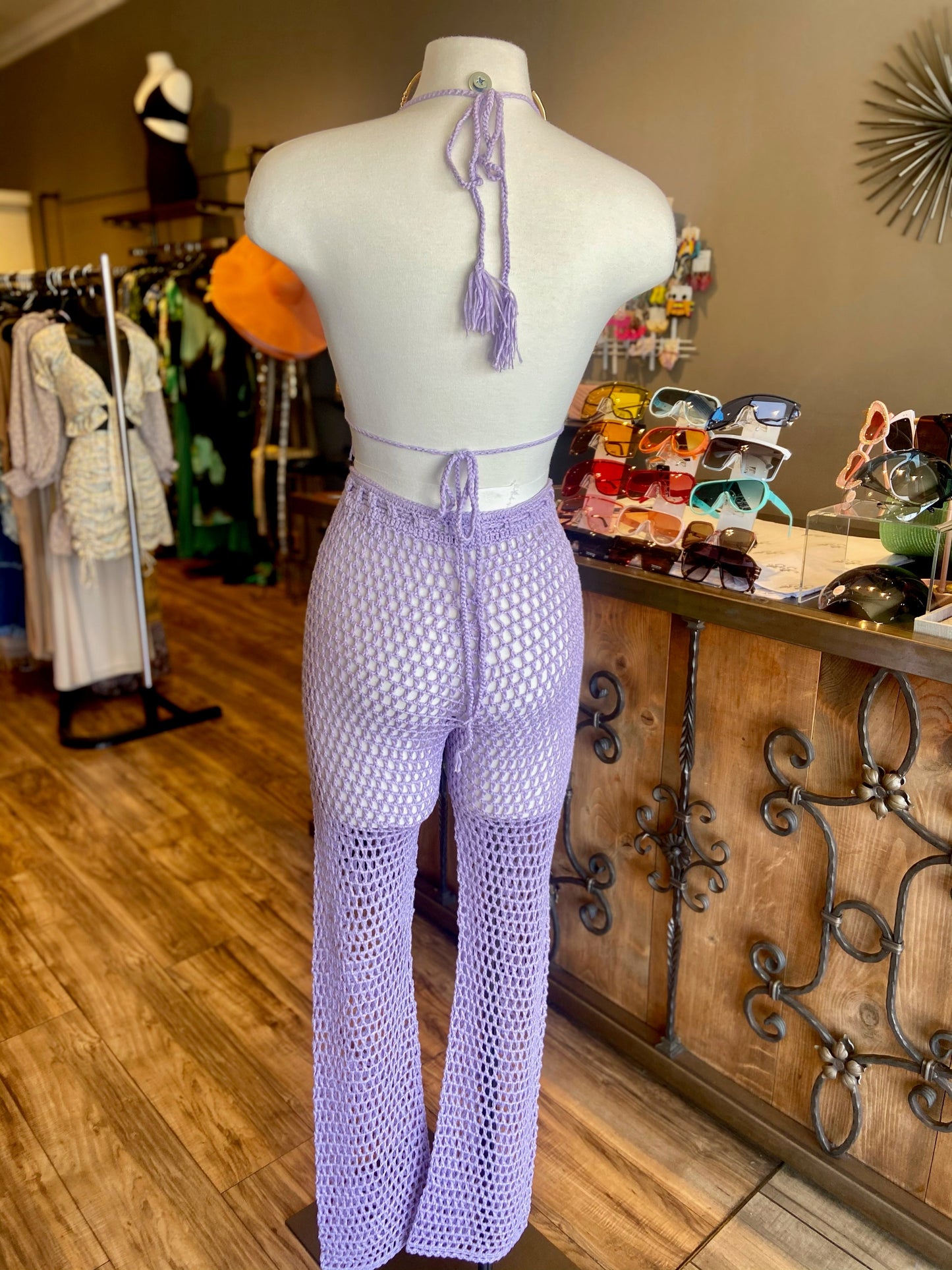 Crochet Bra & Pants Set FINAL SALE