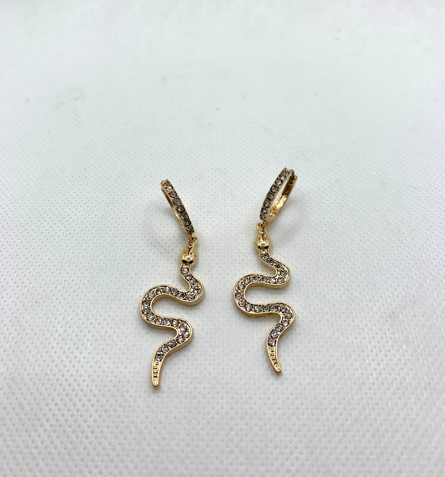 Bling Snake Earrings