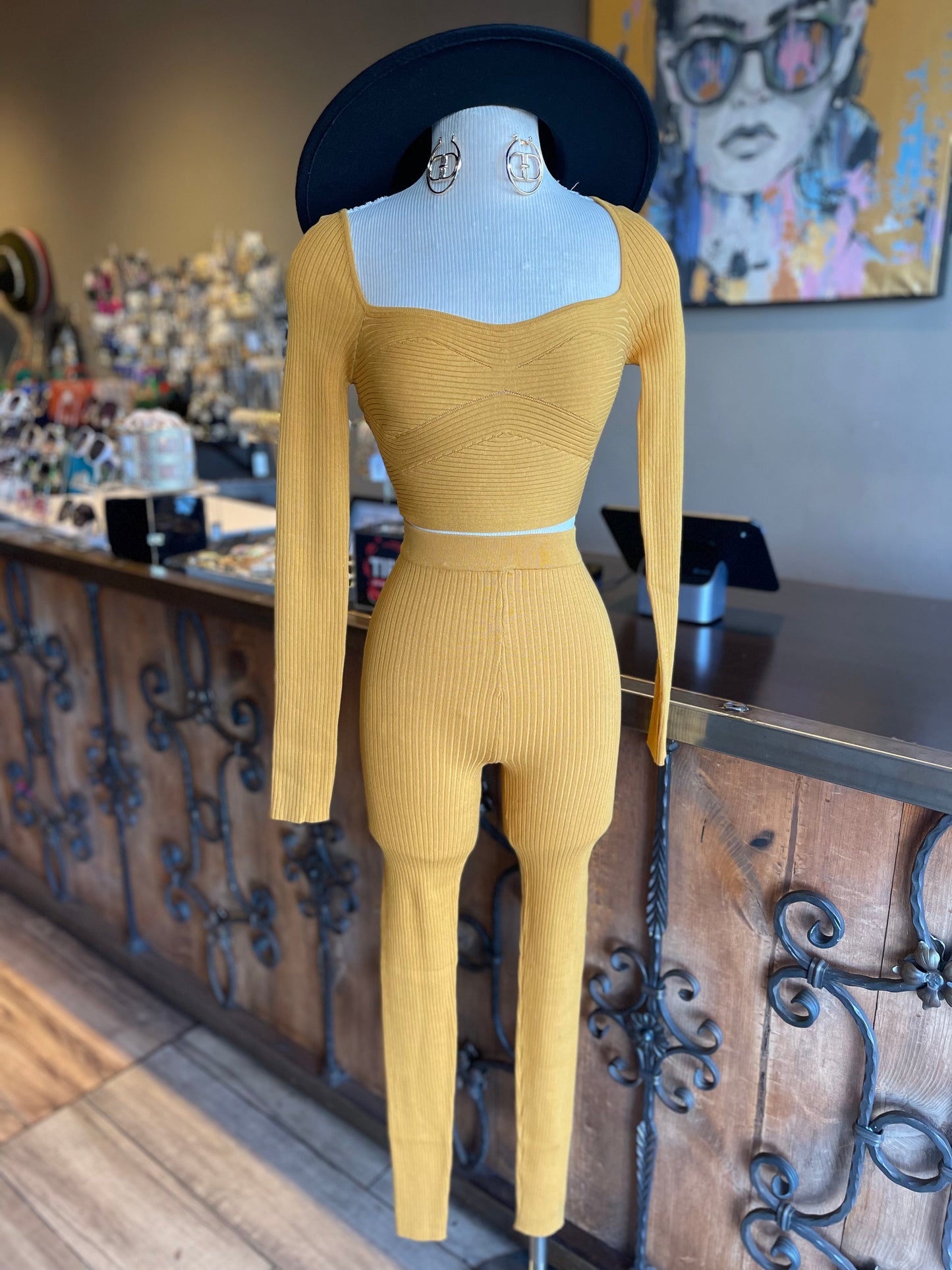 Ribbed Lounge Set
