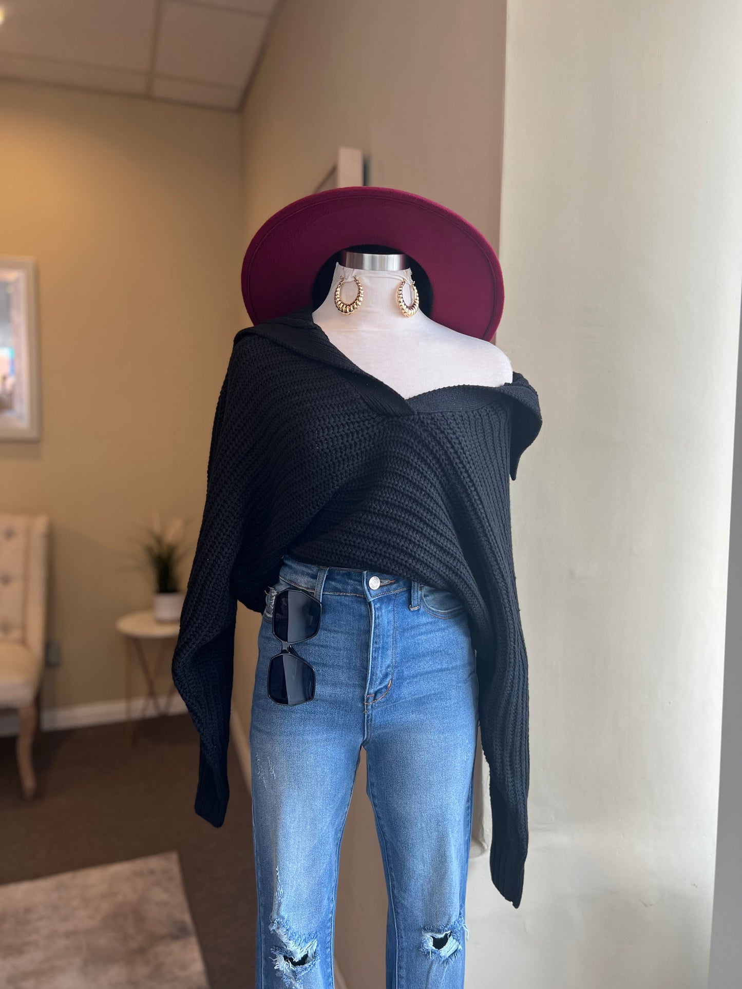 Collar Sweater