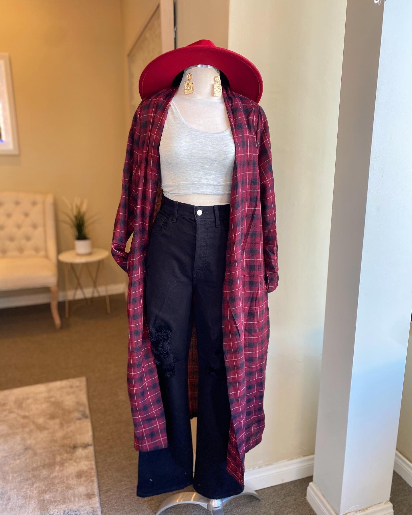 Maxi Roll Up Sleeve Cardigan