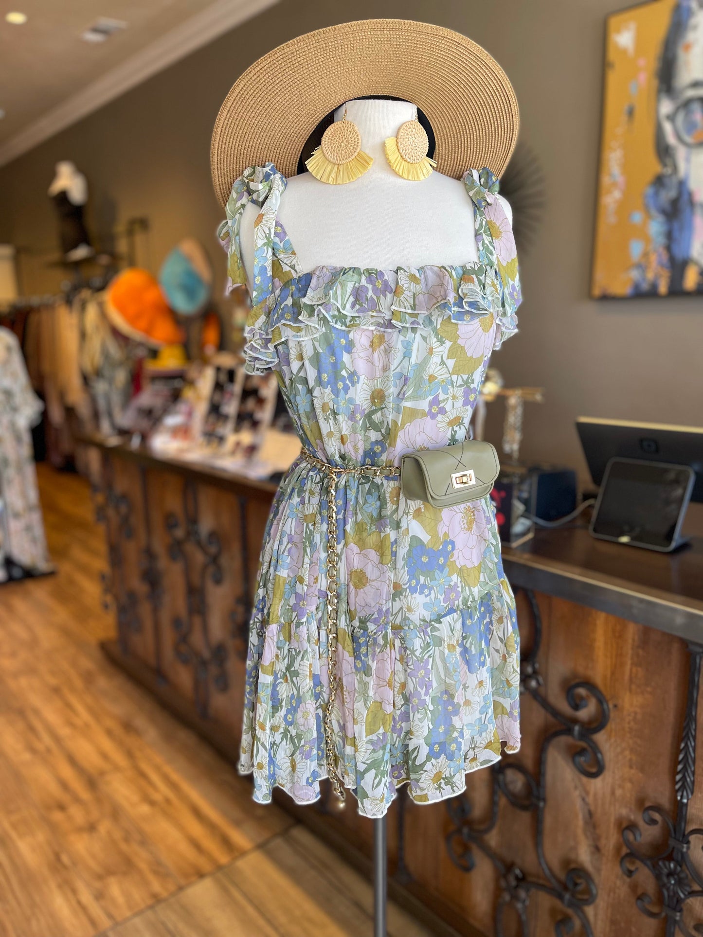 Floral Mini Dress