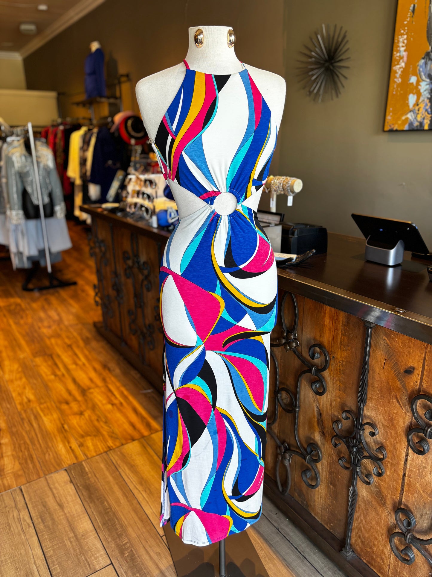Ring O Slit Dress