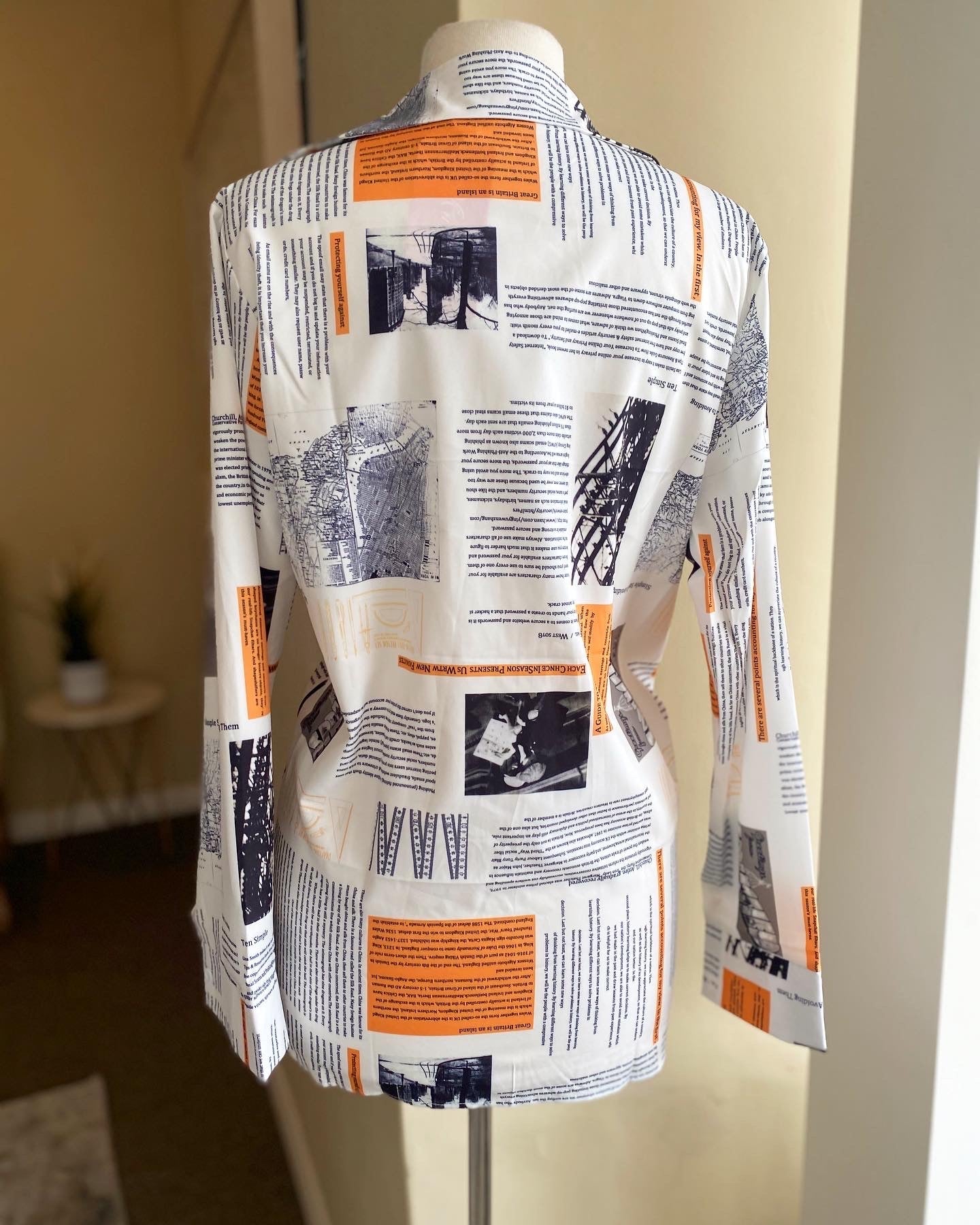 Newspaper Shirt/Dress