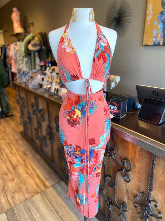 Bulgari Halter Neck Bikini Top Dress FINAL SALE