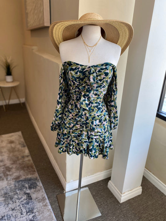Camo Rouge Dress