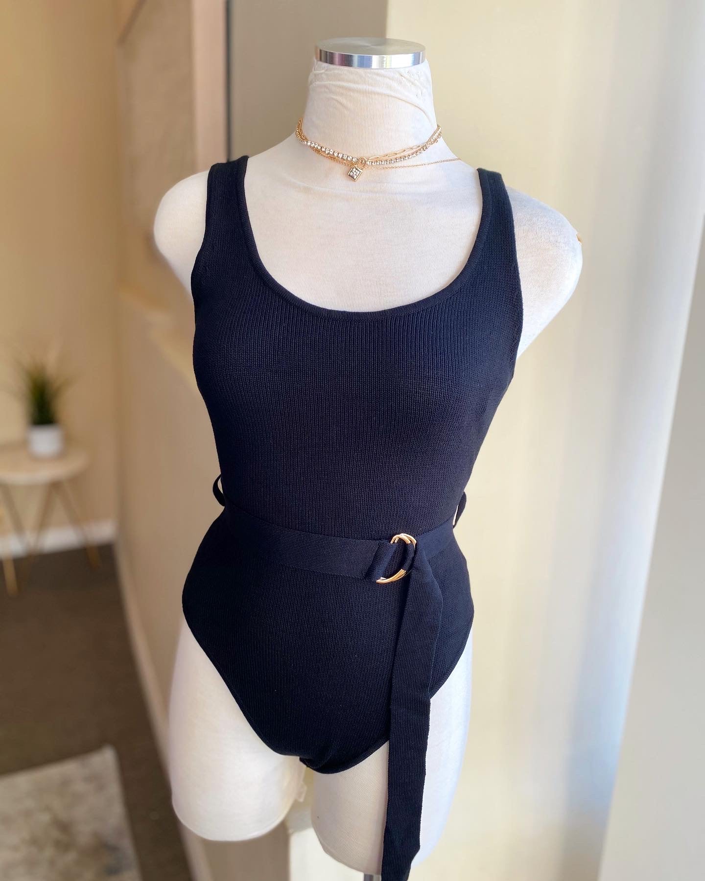 Bodysuit With Belt