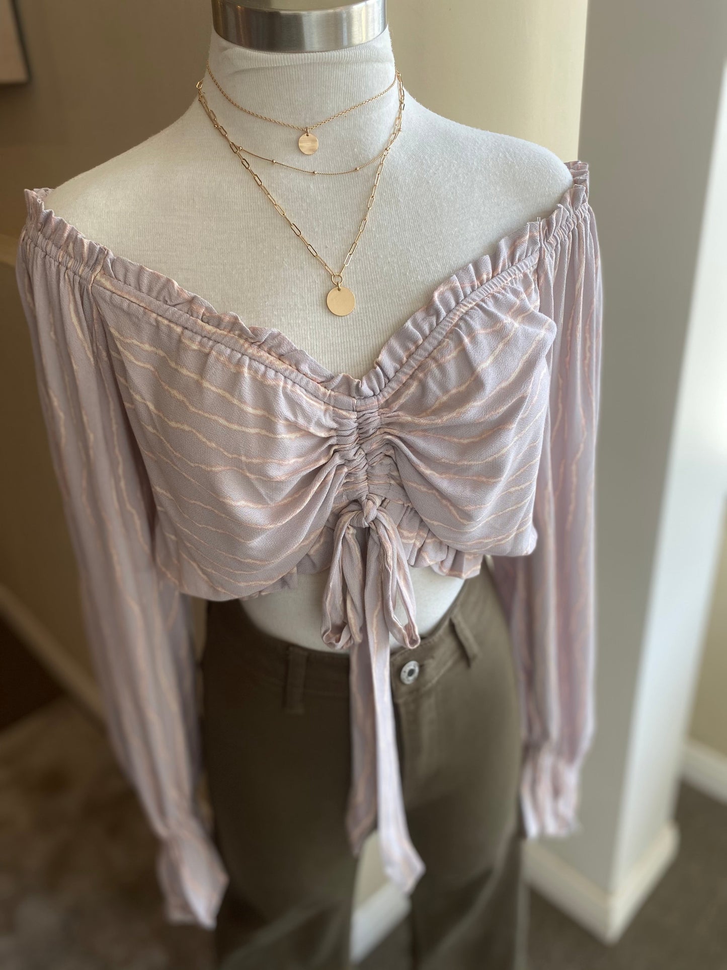 O/S Scrunge Lavender Mix