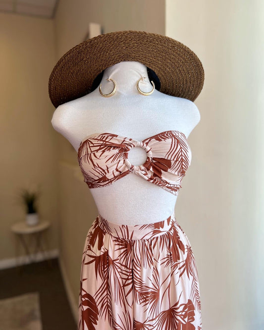 Tube Crop Top W Pants