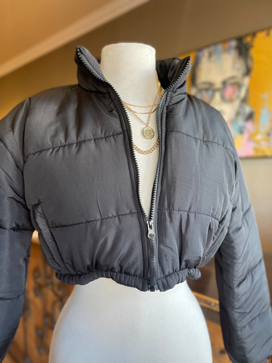 Bomber Crop Jacket