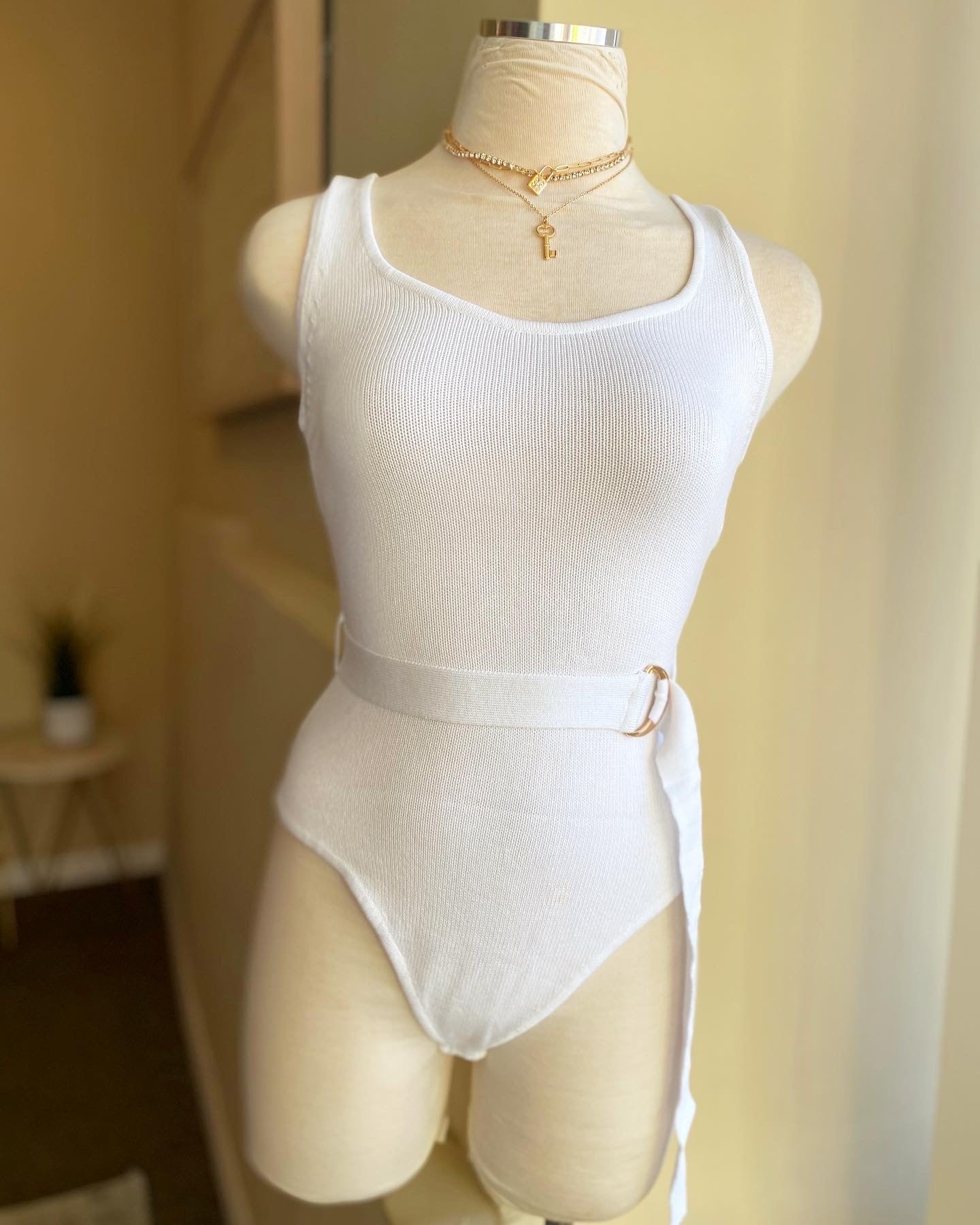 Bodysuit With Belt