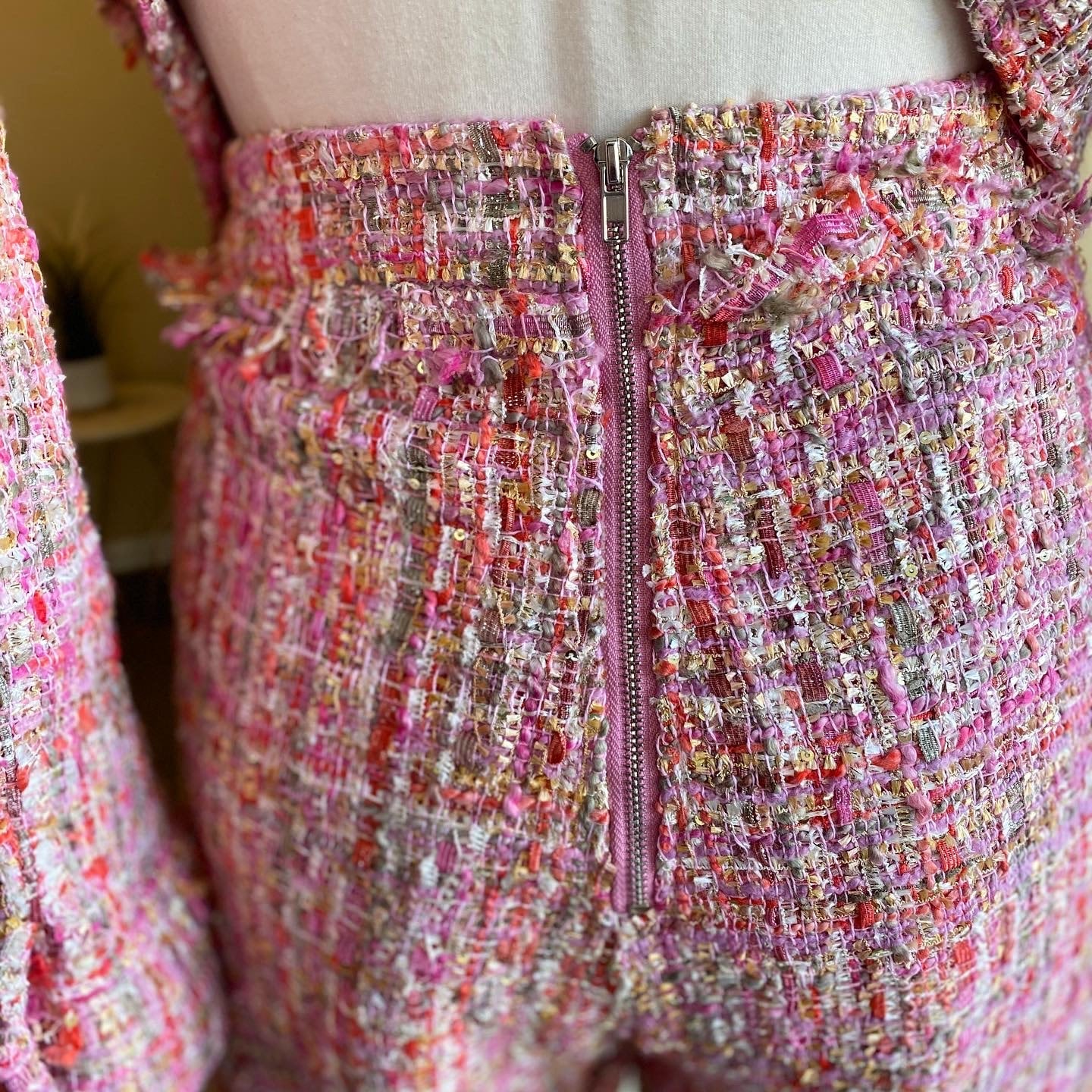 Tweed Jacket W/ Shorts