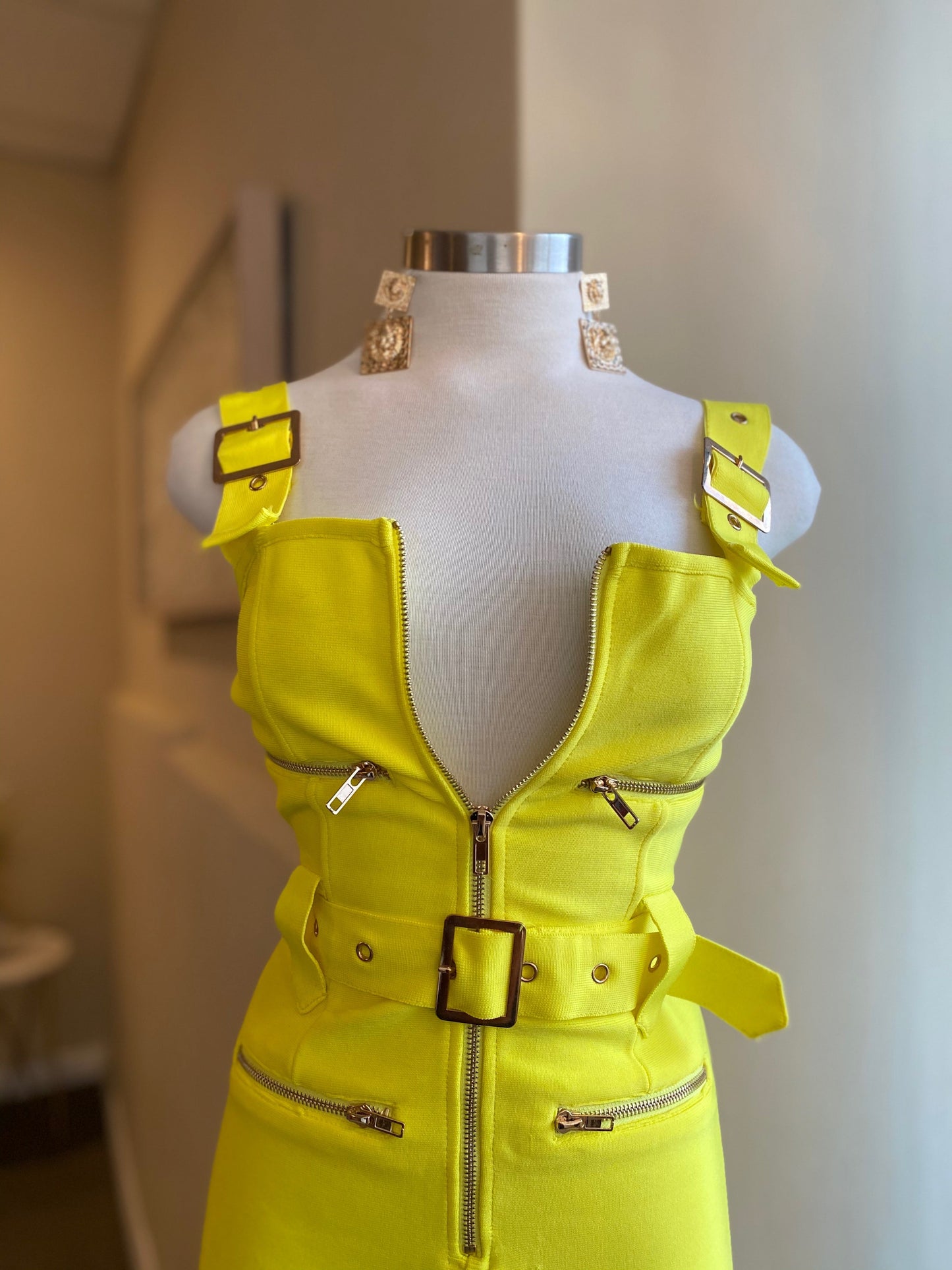 Strap Shoulder Bandage Romper