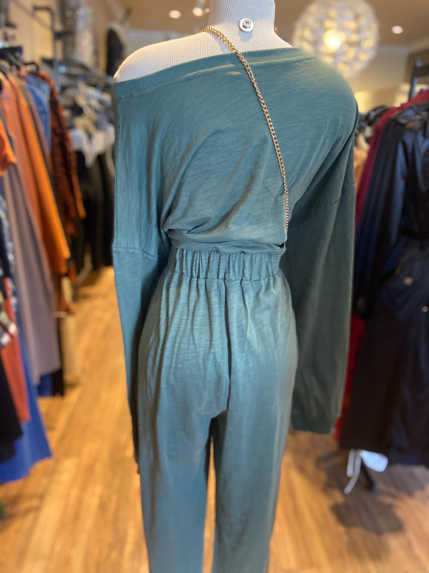 Tied Jogger Set