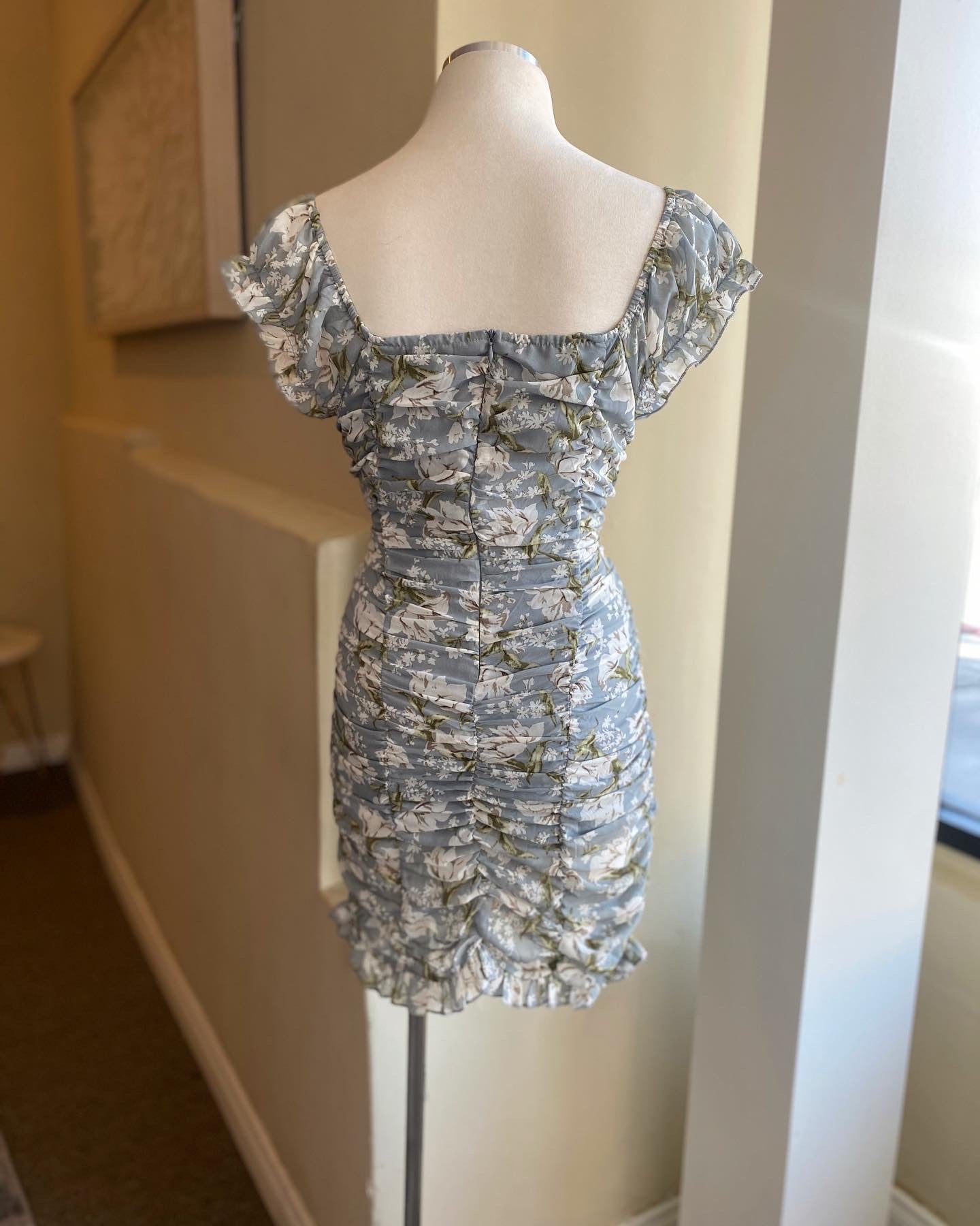 O/S Floral Rouge Dress