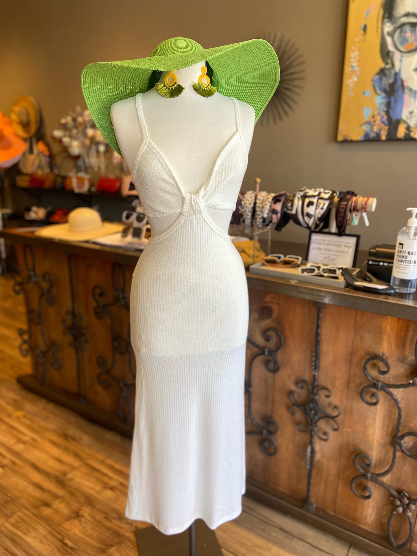 Knit Middy Bralette Connected Dress FINAL SALE